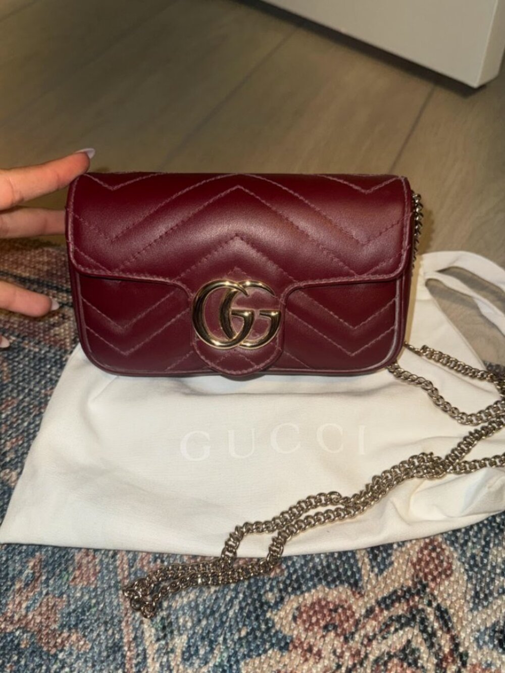 Gucci GG Marmont mini shoulder bag